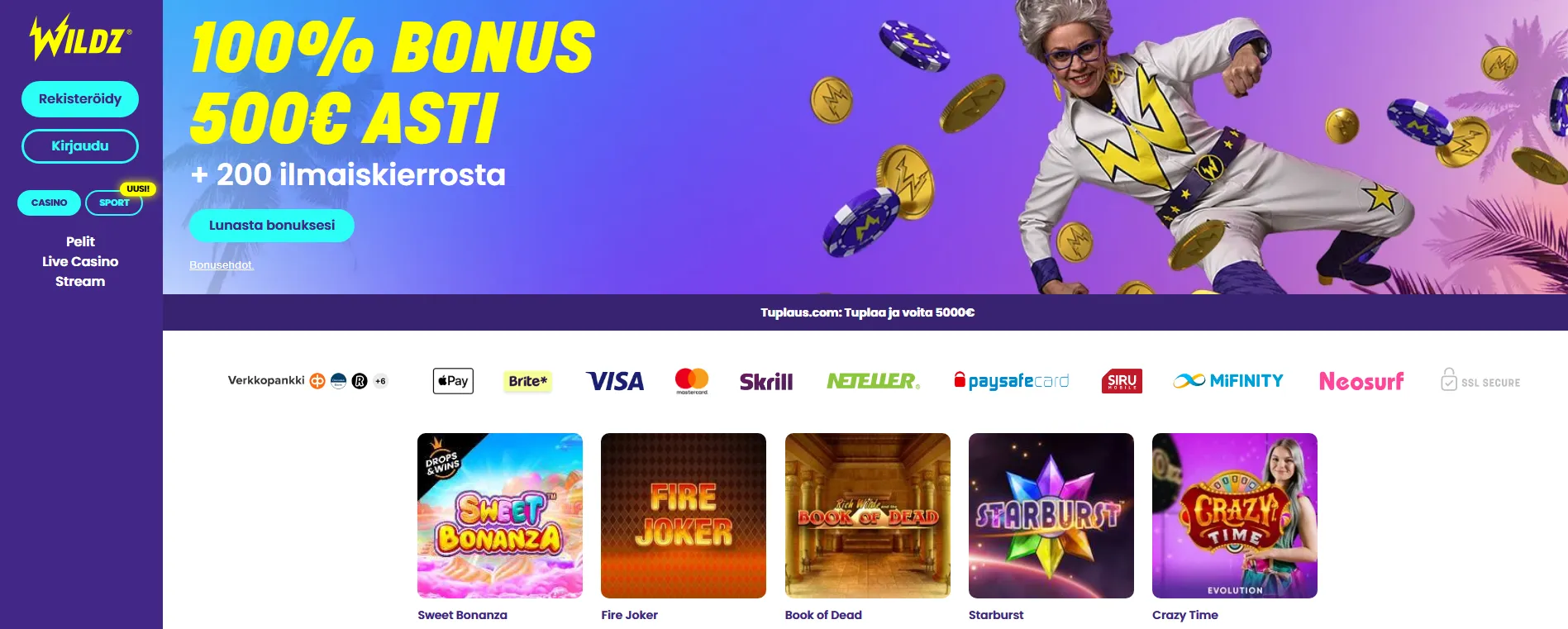 Wildz Casinon peliaula